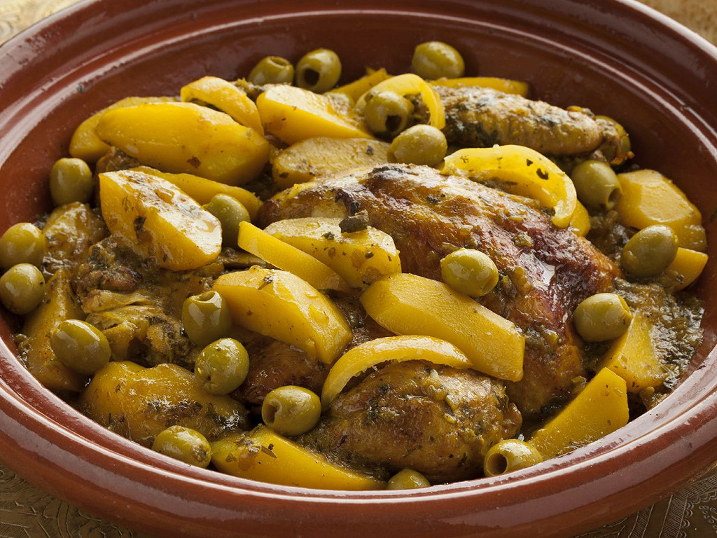 tajine poulet aux olives